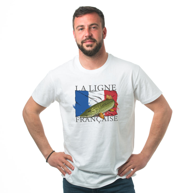 Tee-shirt brochet la ligne francaise by Romain Maudet