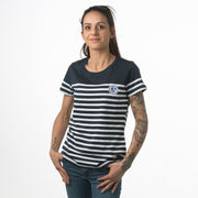 Tee-shirt marin Bio Femme La lIgne Française